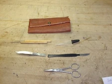 Dissecting Tool Kit w/case eversharp scissors graf-apsco tweezers FREE SHIPPING