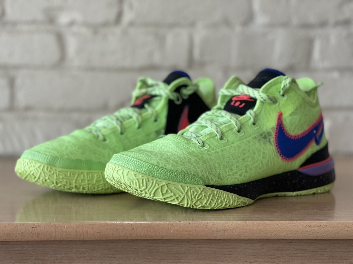 Nike Zoom Lebron NXXT Gen Ghost Green Basketball Shoes Men Size