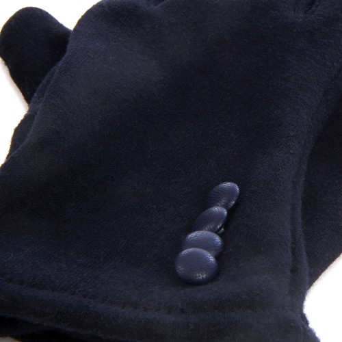 Elegant Classic Women's Winter Thermal Gloves with Buttons - Different Colors - Picture 29 of 30
