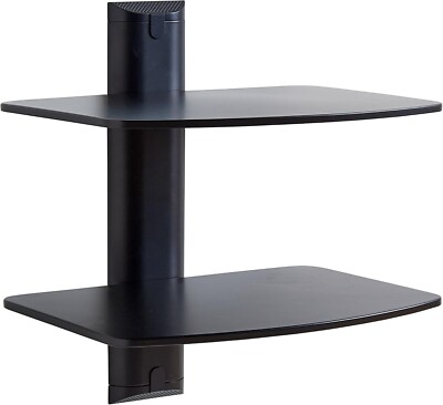 ECHOGEAR AV-Regal zur Wandmontage aus Stahl unterstützt bis zu 9 kg Streaming Sky Geräte