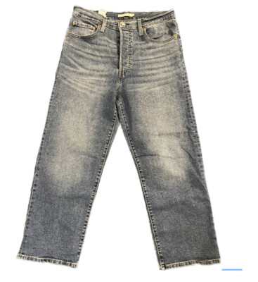 Levis Ribcage Straight High-Rise Ankle Length Women's Size 31