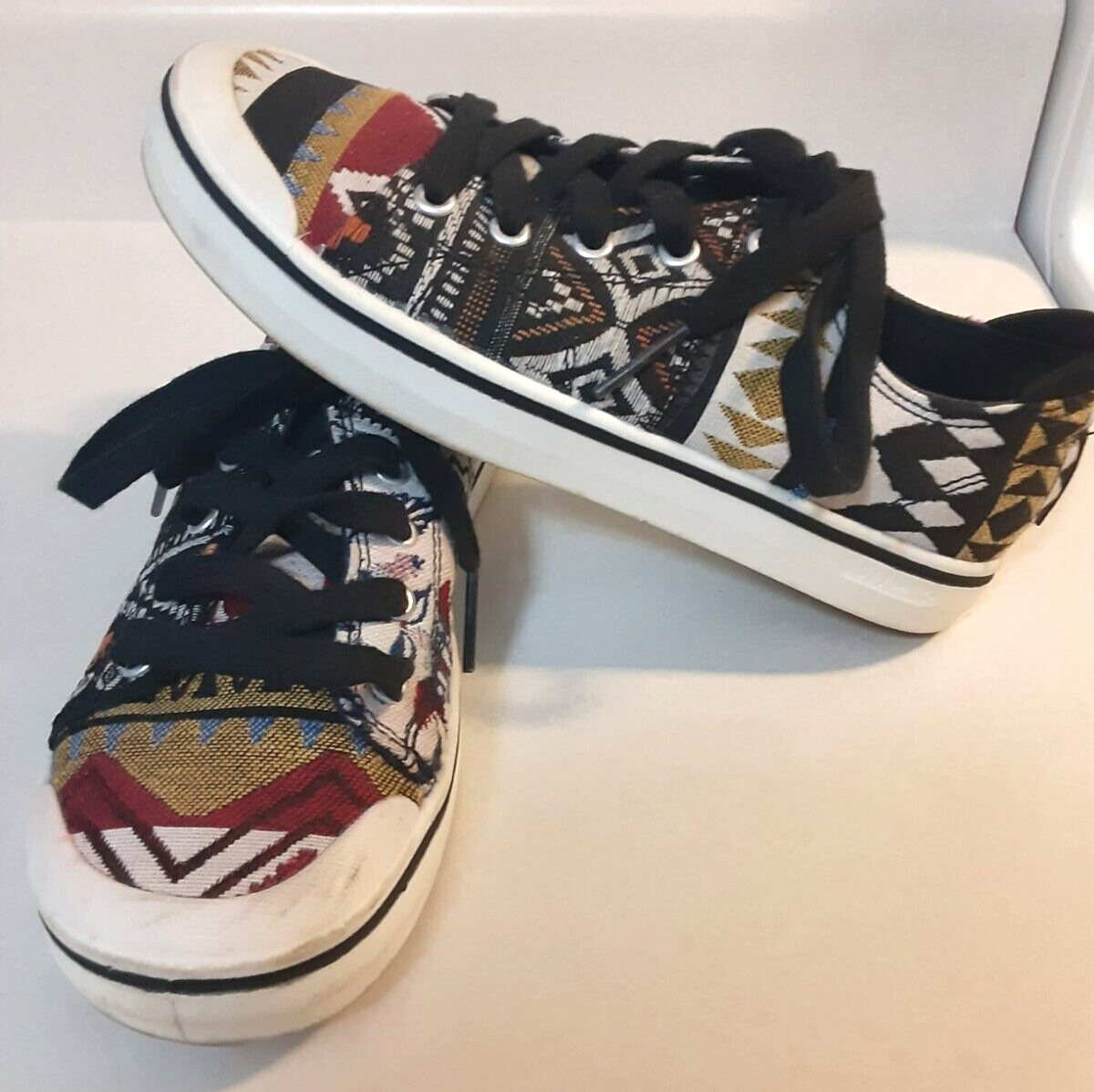 Scarpe da donna Keen taglia 6 Elsa IV 1023158 scarpe basse azteche tela outdoor