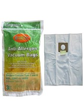 Fits For EnviroCare A137 Type C  Q 5055, 50557, 50558 Allergen HEPA Cloth Bags