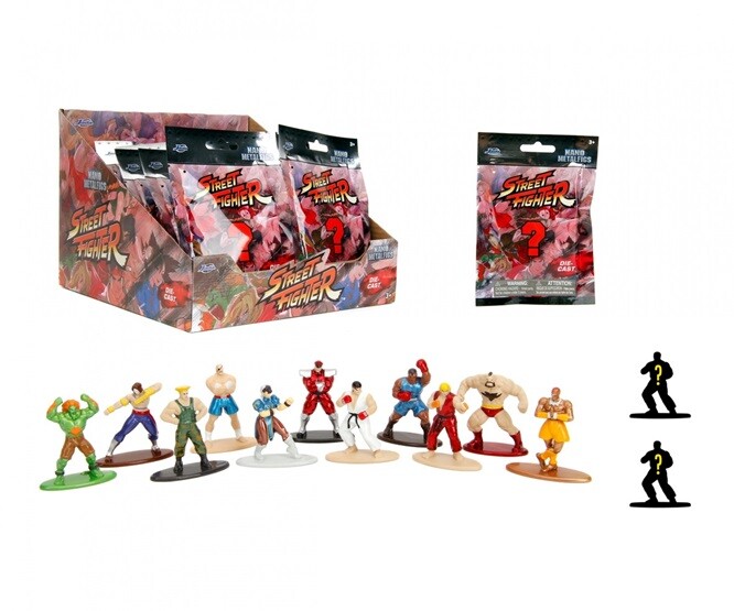 Jadatoys 253251037 - Street Fighter Blind Pack Nanofigs