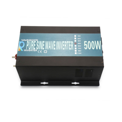 Pure Sine Wave Power Inverter 500W 36V DC to 120/220V AC Solar Panel Inverter