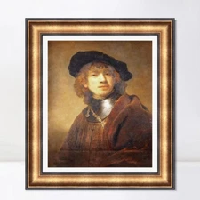 Framed Canvas Art Giclee Print Series#039 by Rembrandt Harmenszoon van Rijn