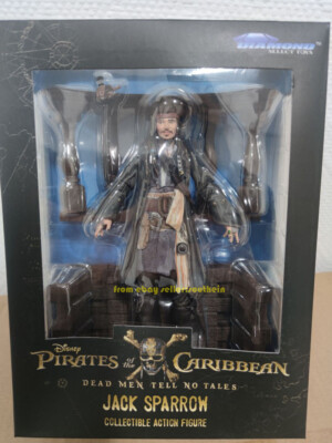 Dst Selected Caribbean Pirates Movie Depjack Sparrow 7-inch Movable Doll