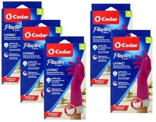 Playtex Living Rubber Cleaning Gloves, Small, 1 Pair - 5 Pack