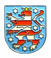 Pin Anstecker ThüRingen Wappen Anstecknadel