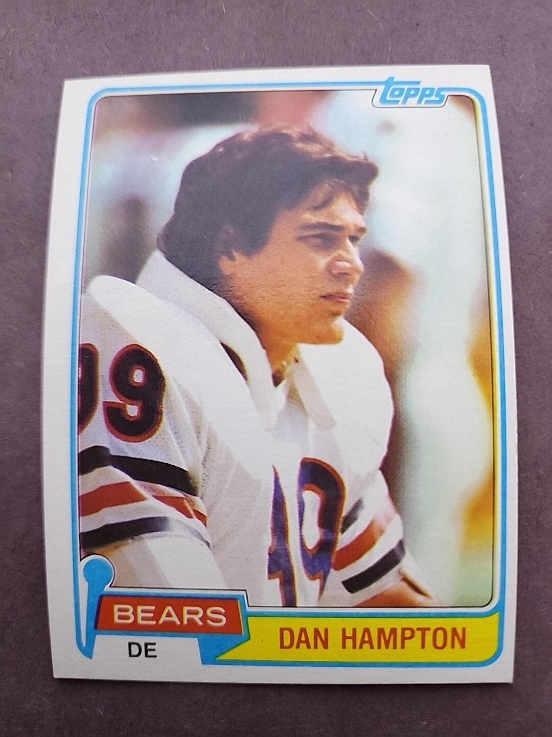 1981 Topps - #316 Dan Hampton (RC)