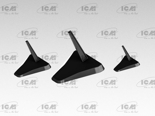 ICM A002 Aircraft models stands in 1:48,1:72,1:144 scales (Black edition) - Picture 23 of 24