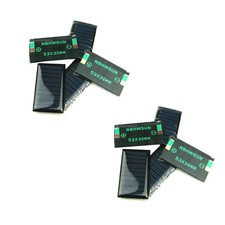 10Pack DIY Toy 5V 30mA 53X30mm Micro Mini Small Power Solar Cells Panel