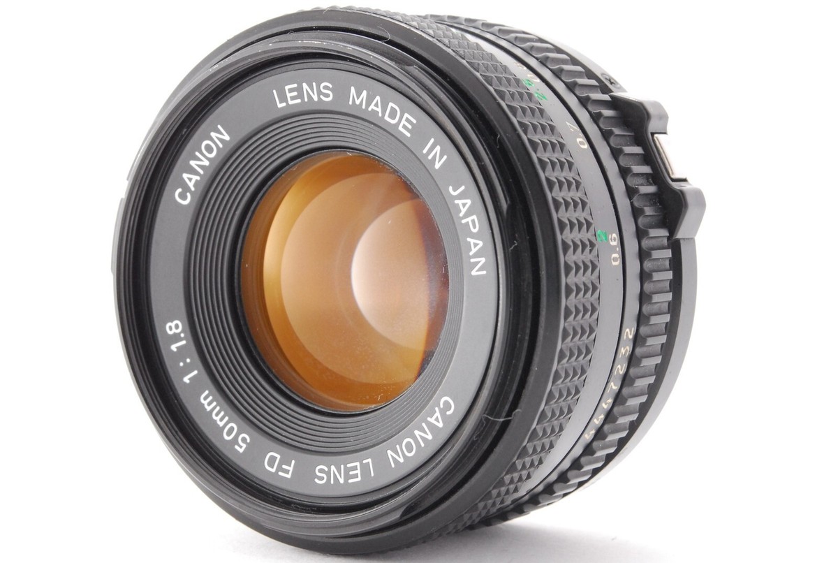 Exc+++++] Canon Lens New FD NFD 50mm f/1.8 Standard from