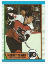 MURRAY CRAVEN 1989-90 TOPPS CARD NM-MT+ CONDITION