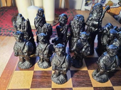Juego de Ajedrez El Hobbit De Colección 1979 J.R.R. del Señor de los Anillos Tolkien Enterprises - Imagen 10 de 10