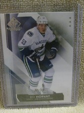 2015-16 SP Game Used Bo Horvat 30/53 Jersey Number Vancouver Canucks #32 mint