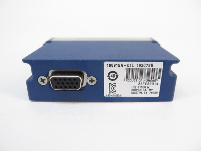 National Instruments Ni 9227 4-channel Current Input C Series Module ...