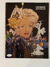 Debbie Reynolds Signed Autographed  Tour Program JSA Authenticated