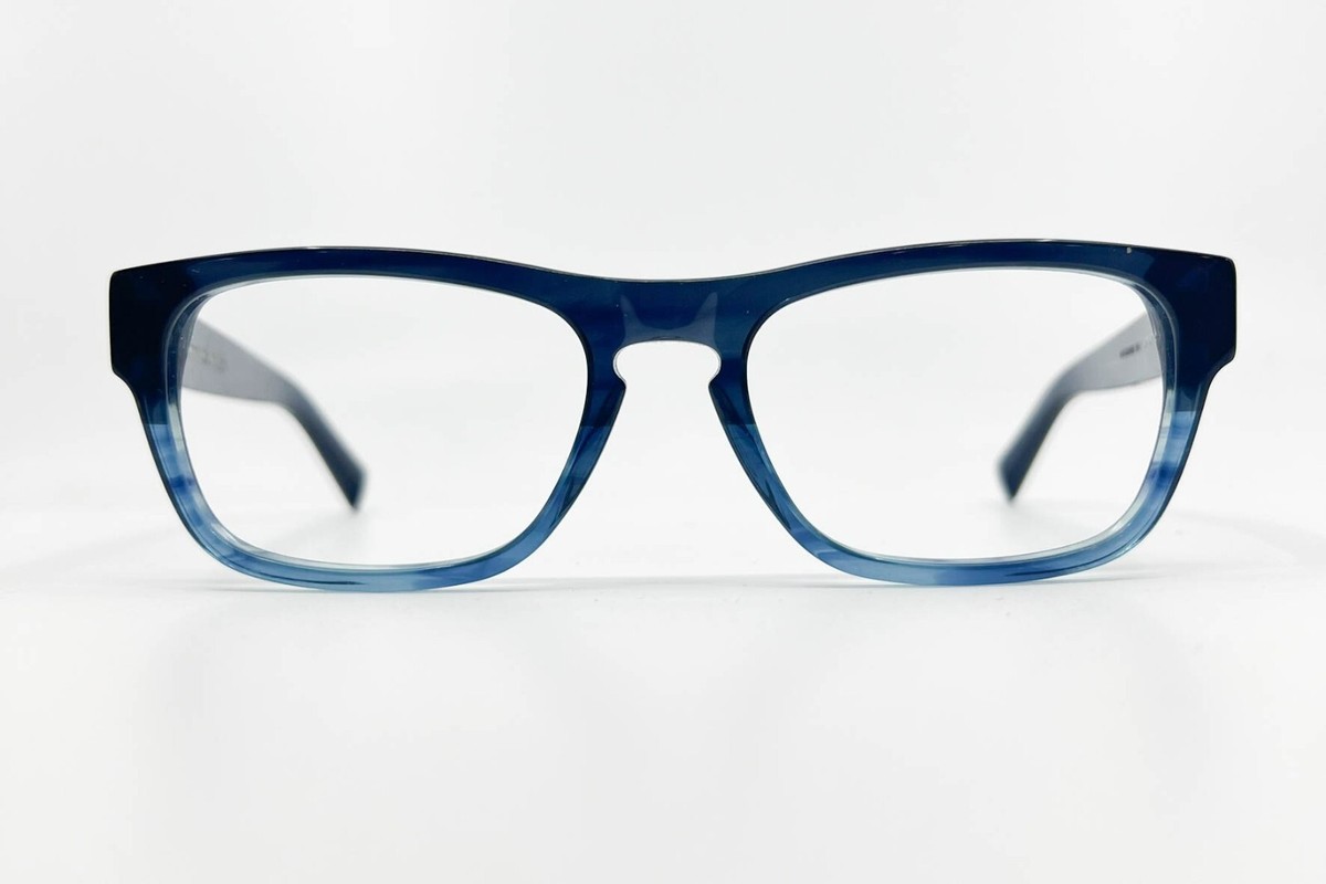 Warby Parker Glasses Mens 2019 Warby Parker Roosevelt 353 Eyeglasses Frames  Mens Blue 54-18-145