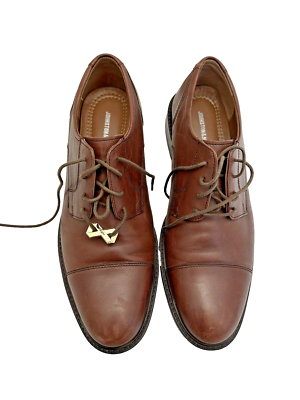 Johnston & Murphy Tabor Cap Toe Oxfords (20-1863) Brown  display picture 3