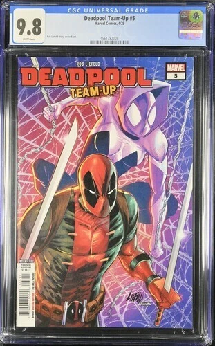 CGC 9.8 NM/M / Deadpool Team-Up #5 / 2025