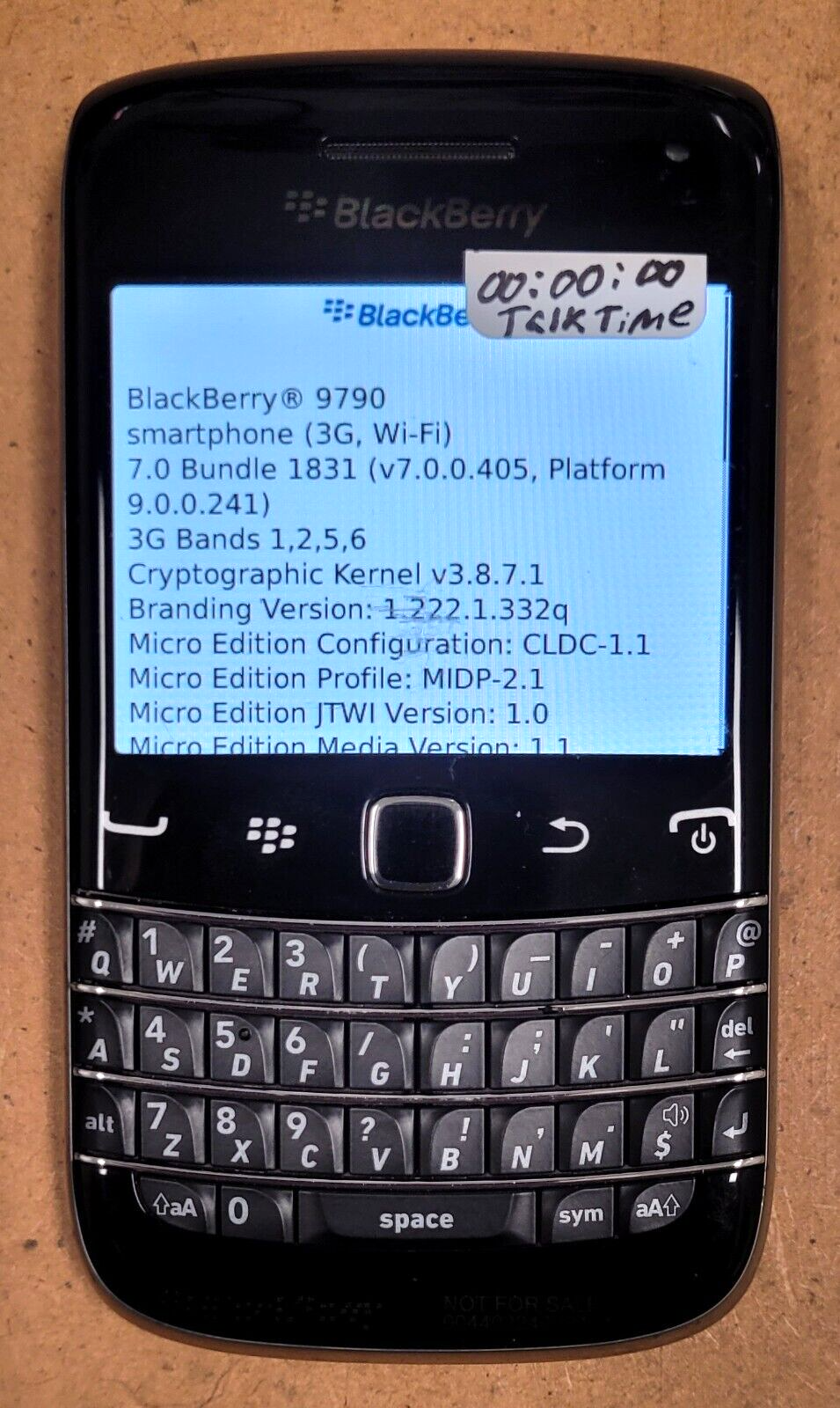 BlackBerry Bold 9790 - Black (Unlocked) Very Rare Phone- Prototype / 0 ...