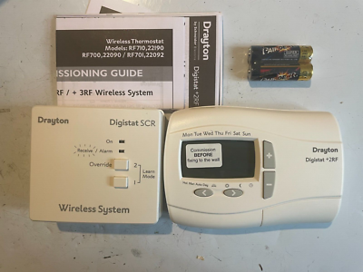Drayton Digistat Rf Drayton Dual Channel Programmer Drayton