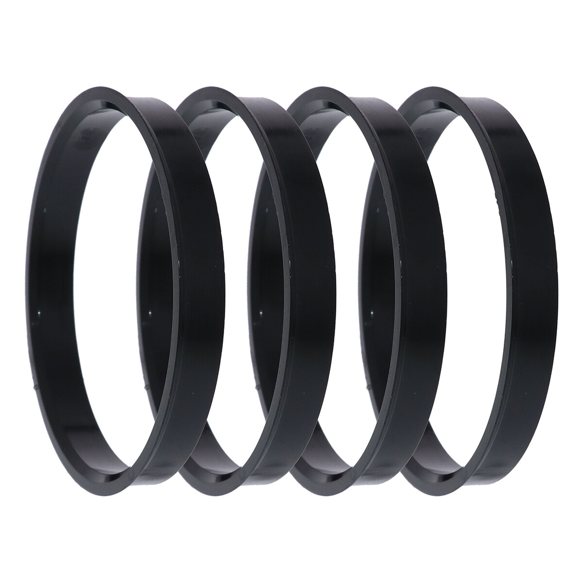 Black Polycarbonate Hub Centric Rings 108mm to 78.1mm 4 Pack eBay