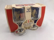 Victoria Stemware 2¼ Oz.Cordial Glass Set Made In England