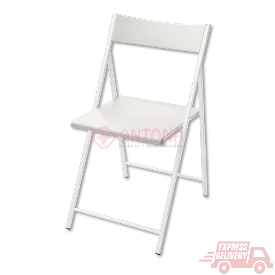 Sedie pieghevoli salvaspazio + Carrello Tikawilly = 7 pezzi 3 colori inclusi - Immagine 3 di 4