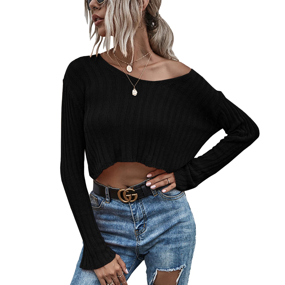 Fine top knit sweater
