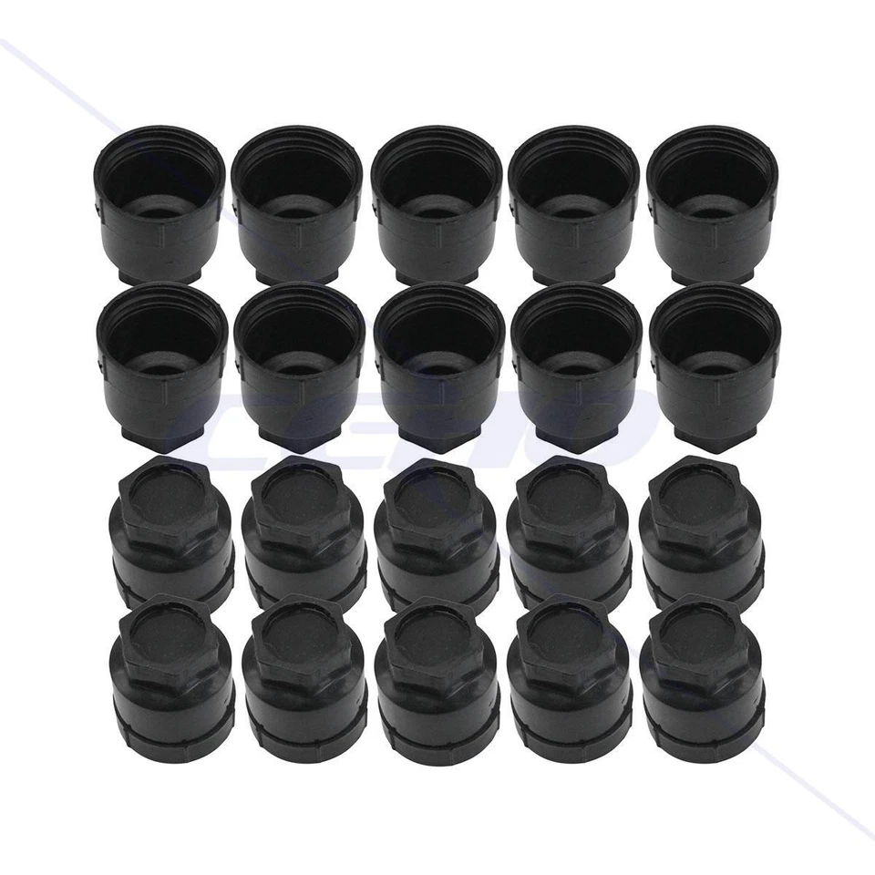 Para 1982-05 GM Chevrolet GMC Oldsmobile Pontiac Buick 20 PC Tuerca Cubiertas Tapa Foto 2 de 4