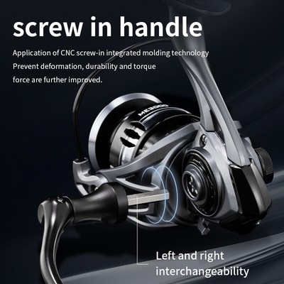 Rooblinos ME fishing reel spinning reel  smooth - running fishing reel