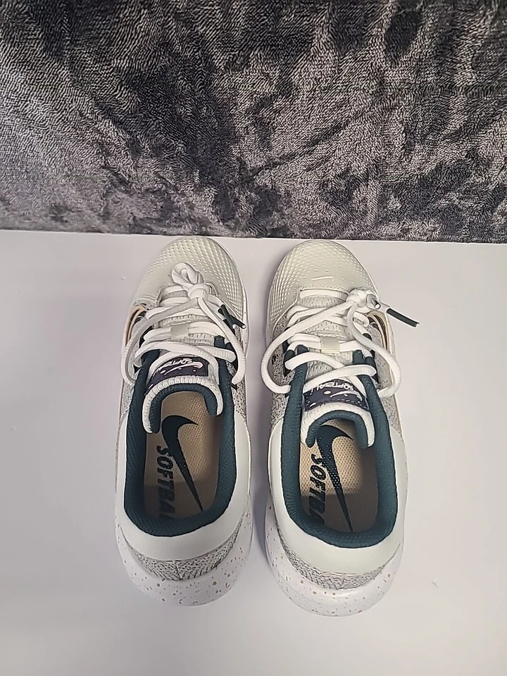 Women's 7.5 Nike Hyper Diamond 4 Pro MCS Softball Cleats DC8990-006 - Image 2 of 4