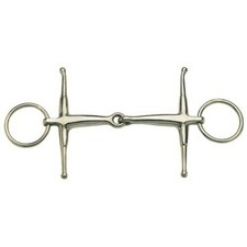 FM Full Cheek Loose Ring Snaffle Bit Stainless Steel