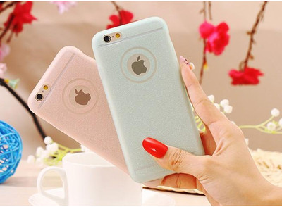 Weiche glitzernde Silikon-Gel-Hülle Schutzhülle für iPhone 5/5S/6S Slim Bling Gummi