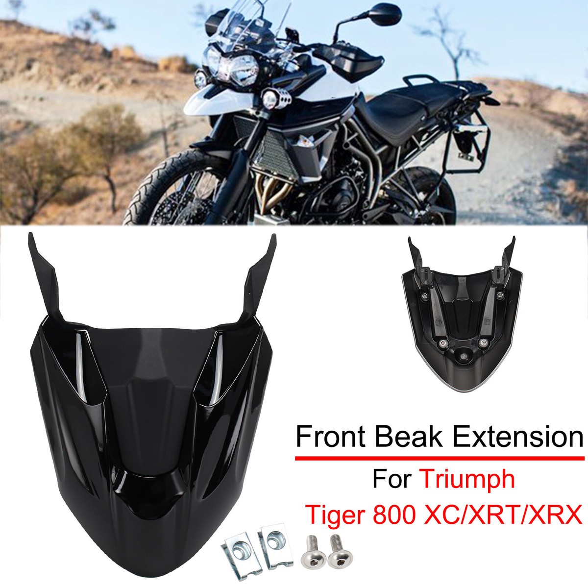 Front Fairing Beak Fender For Triumph Tiger 800 XRT XRX XC
