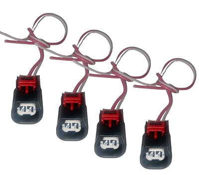 4 x Engine Cylinder Deactivation Solenoid Connector Fits Chrysler Dodge Jeep Ram