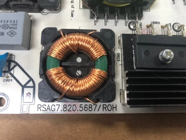 Insignia 189230 / RSAG7.820.5687/ROH  Power Supply / LED Board for NS-50D421NA16 - Image 3 of 3