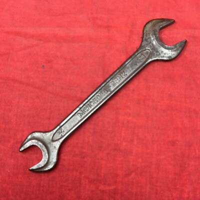 Wrench MERCEDES-BENZ DOWIDAT DIN 895 DOUBLE OPEN END OEM VTG  17 14mm Germany