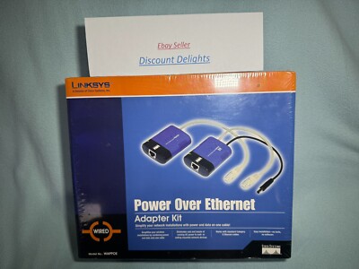 Linksys - Power Over Ethernet Adapter Kit Brand New 