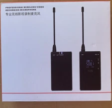 Soonpho WM50X2 Wireless Lavalier Video Microphone w/ 1 Transmitter & 1 Receiver