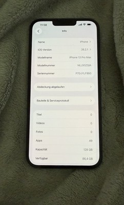 iPhone 13 Pro Max, Sierra Blue