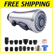 Kitchen Faucet Spray Head Replacement, 3-Function Nozzle