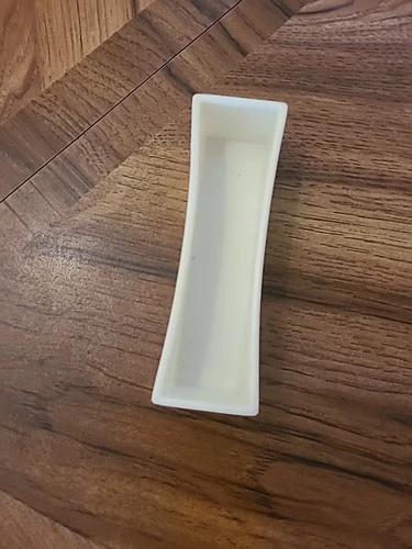 Fisher Price Little People Farm Animal Trough White Food Hay Feed Trough Vintage