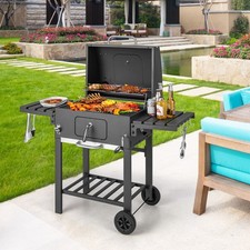 Large Charcoal Grill Outdoor BBQ Grill Patio Backyard Standing Cooking Grill