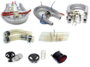 Ersatzteil für Kaffeemaschine Heizelement, Tropfstop, Wasserschlauch