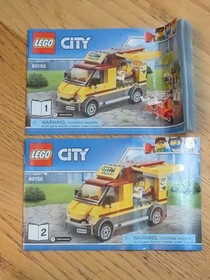 Lego City 60150 City Pizza Book 1 & 2 Instructional Manual Only