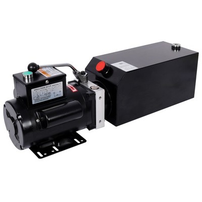 220V Single Phase Hydraulic Pump 10 Quart Oil Reservoir Pump
