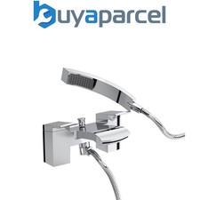 Bristan DSC BSM C Descent Bath Shower Mixer Tap Chrome + Hose + Shower Head